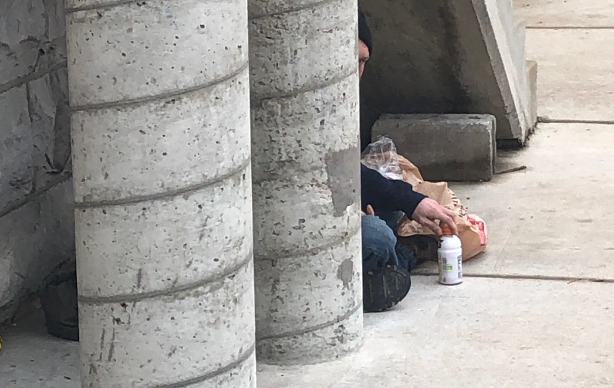 St. Anthony of Padua Food Pantry cares for homeless people, some facing addiction or mental illness. (Photo courtesy of St. Anthony of Padua Food Pantry)