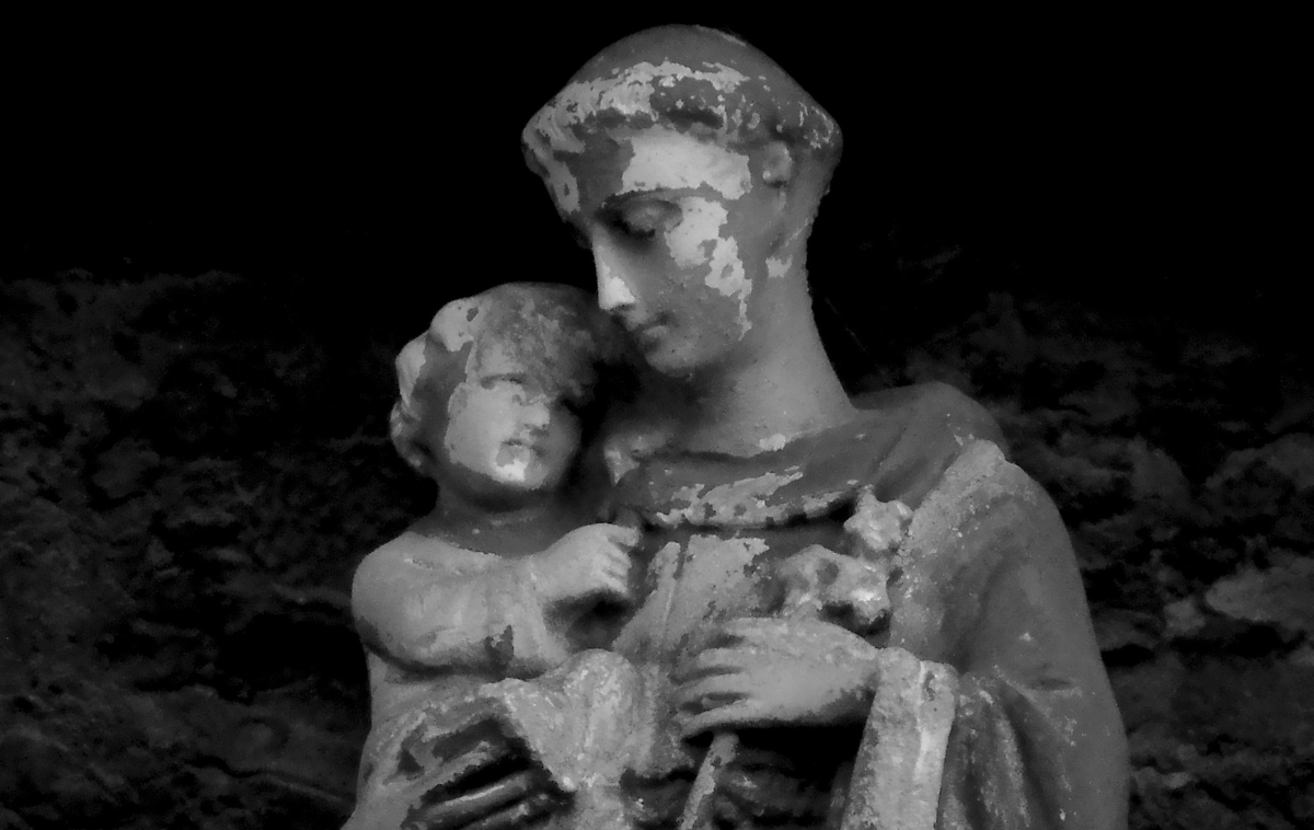 Often depicted holding the Christ Child, St. Anthony wanted to join the Franciscans so that he could travel to Morocco to preach. (Photo courtesy of Jan Van Bizar)