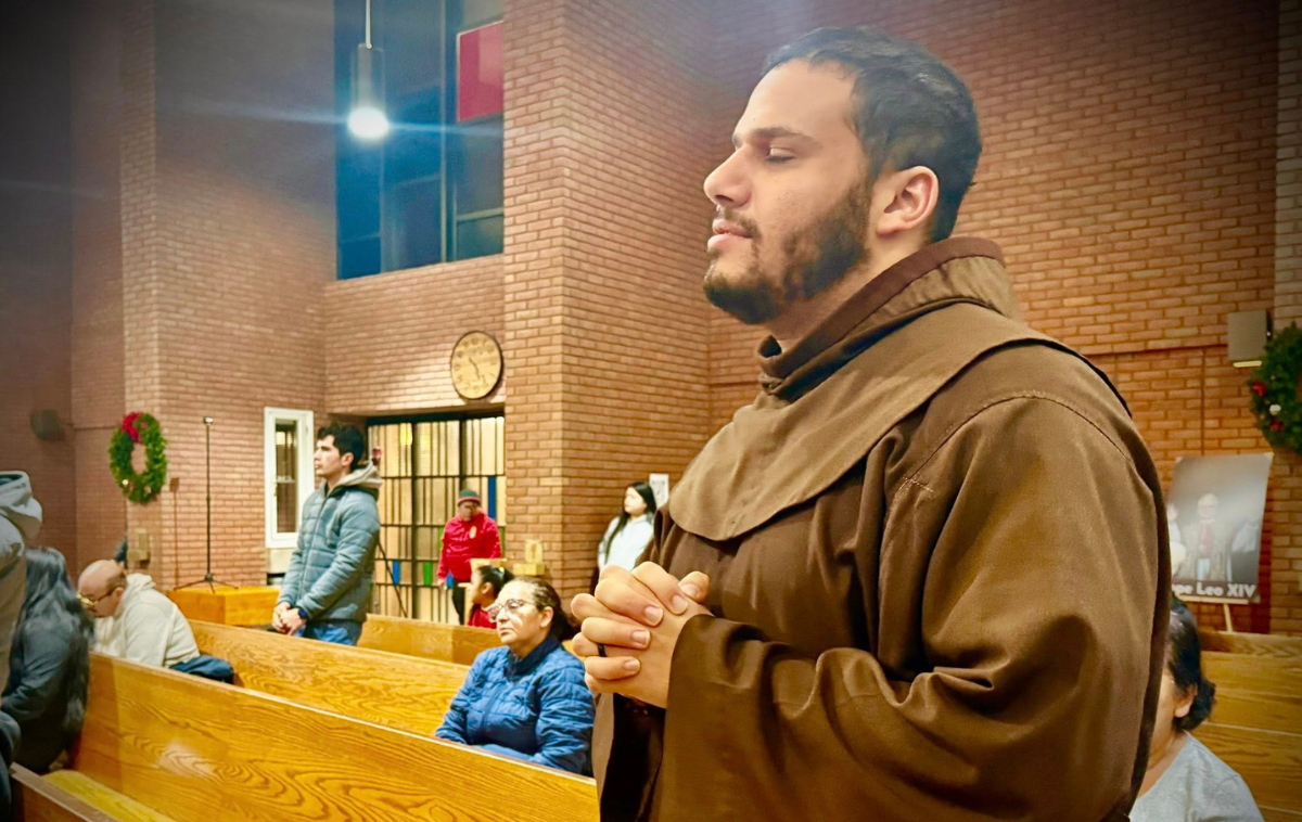 Br. Daniel Cruz, OFM, lives a ministry rooted in presence, walking with young people experiencing uncertainty and fear. (Photo by Edwin Mendez)