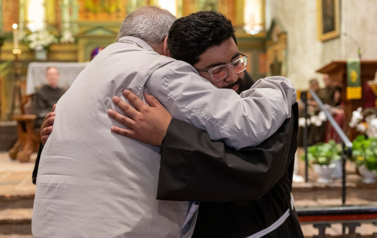 Br. Carlos Valazquez Estrada, OFM, served 10 months as a Franciscan Volunteer Minister at St. Francis Inn in Philadelphia. "At times, it was difficult due to the physical and emotional toll service work can take on volunteers, but it was truly a learning and growing experience," he said. "After that, I was firmly committed to becoming a friar and continuing to minister to people." (Photos by Octavio Duran, OFM)