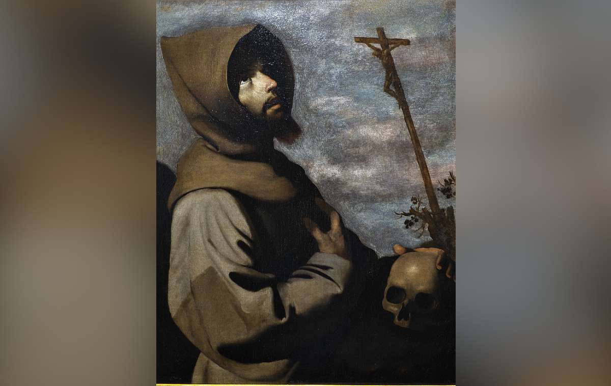 "San Francisco de Asís" by Taller de Zurbarán (the Workshop of Francisco de Zurbarán)